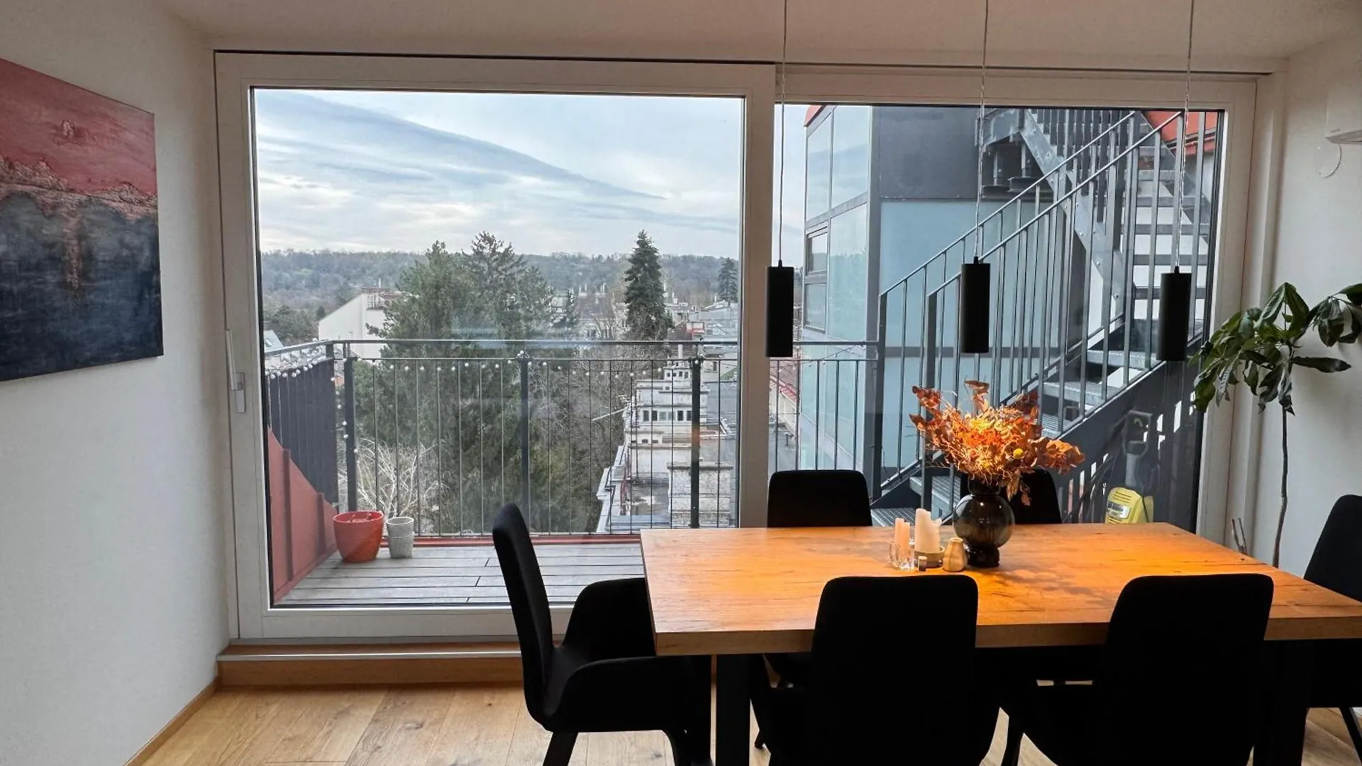 Grosszuegiges Dachterrassen-Appartment Mit Klimaanlage Und Wunderbarem Ausblick Ueber Ganz Wien