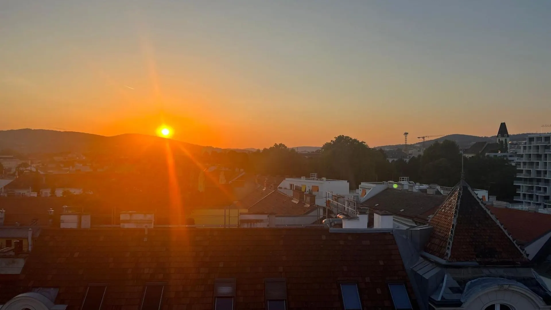 شقة Grosszuegiges Dachterrassen-Appartment Mit Klimaanlage Und Wunderbarem Ausblick Ueber Ganz Wien